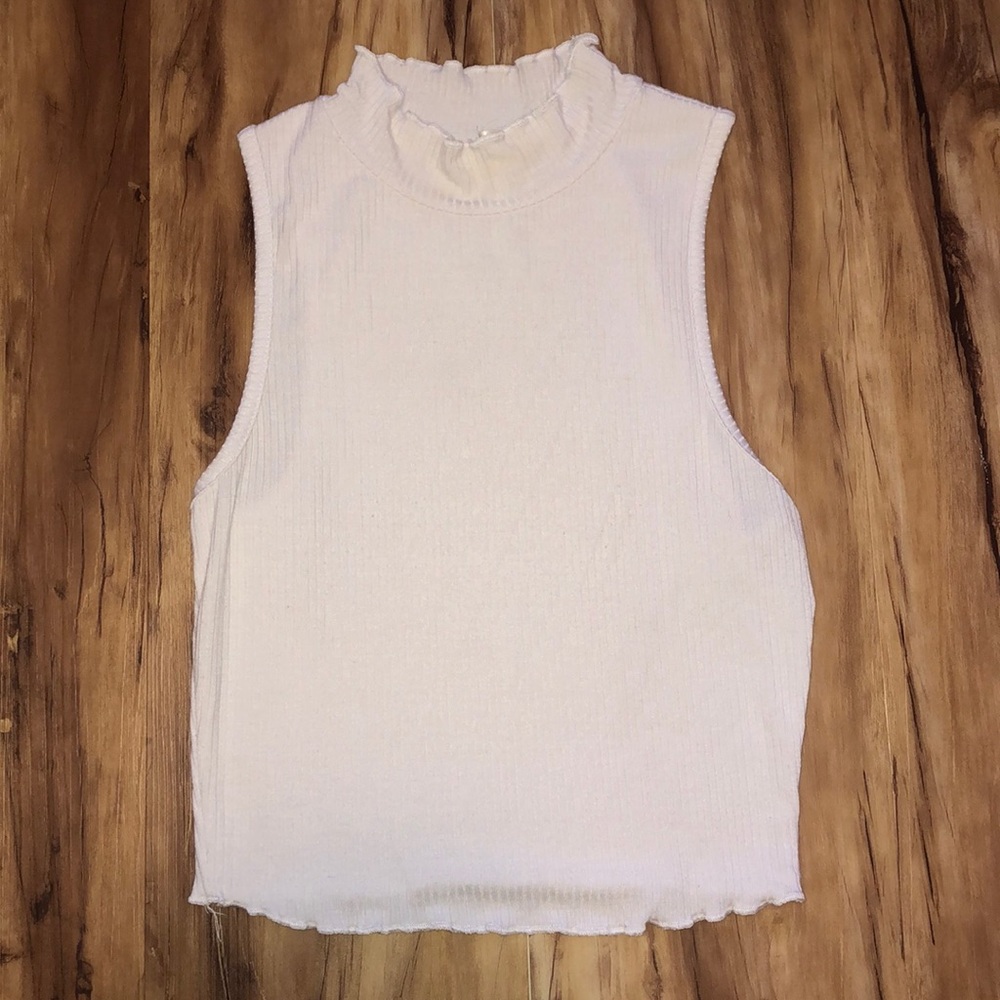 White Crop Top
